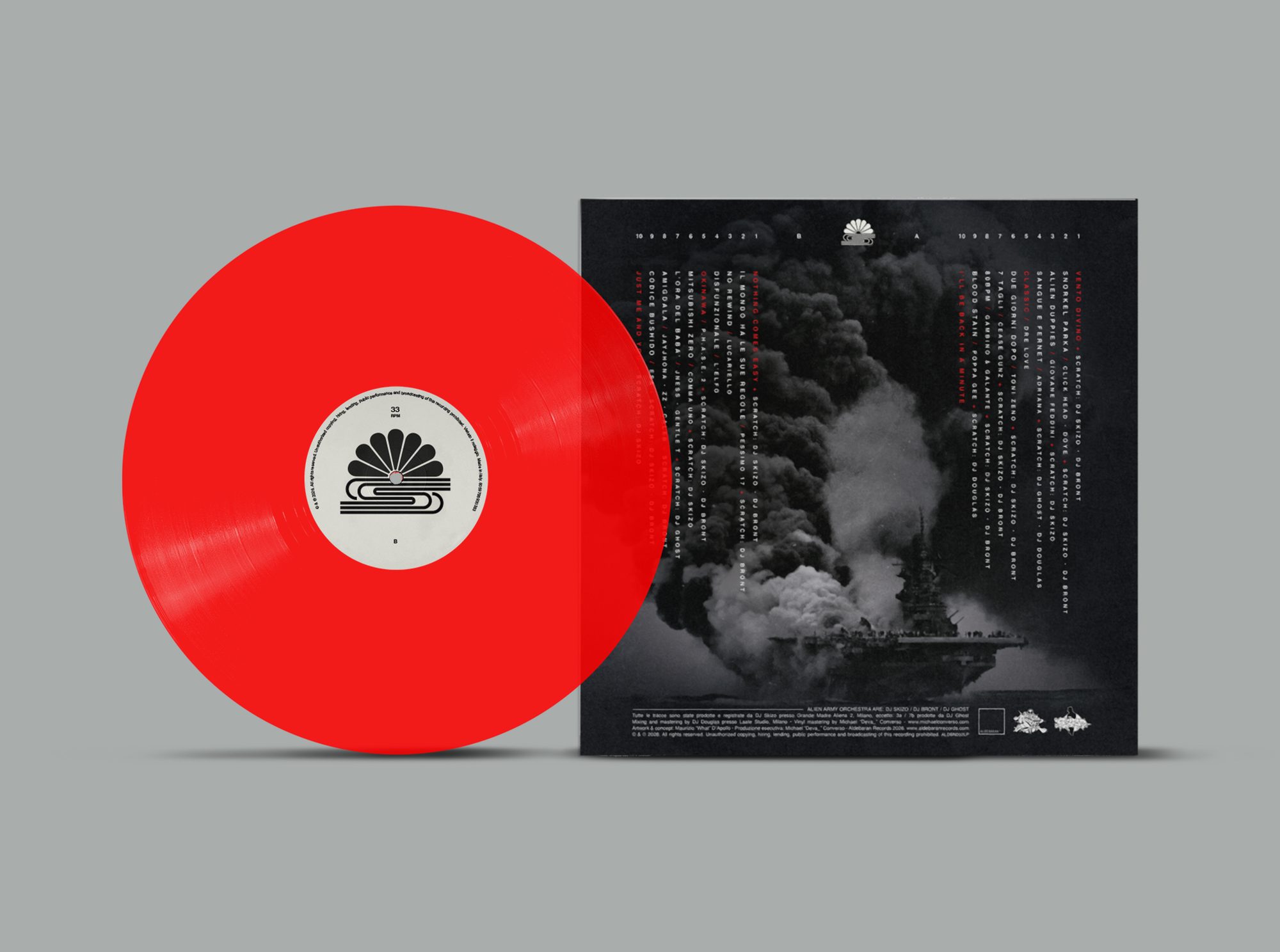 Kamikaze — retro copertina e tracklist