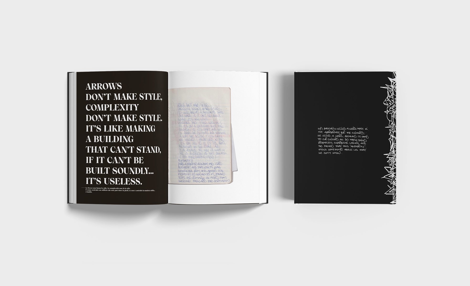 Kill Tha G Word — doppia pagina 'Arrows don't make style'