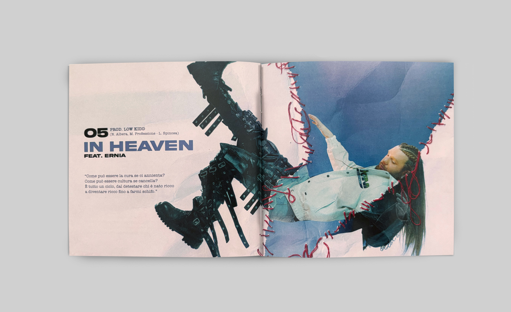Outsider — booklet, In Heaven feat. Ernia
