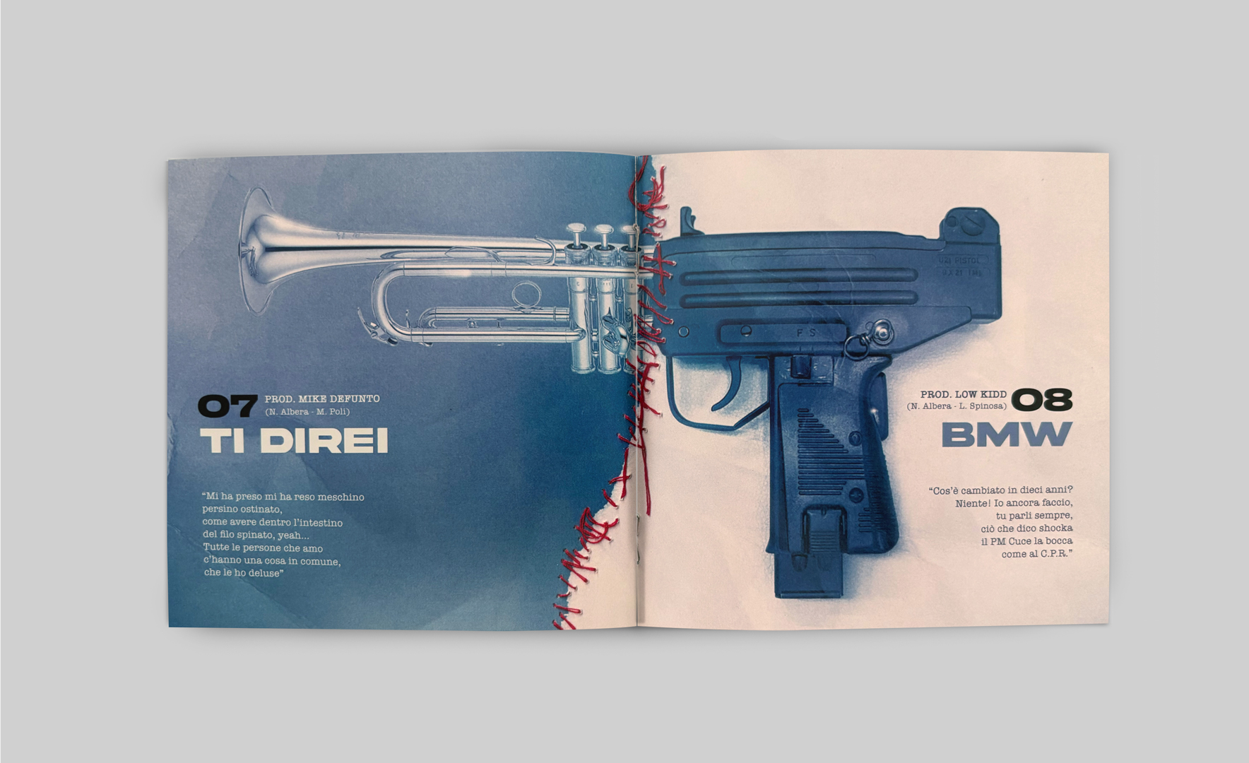 Outsider — booklet, Ti Direi / BMW