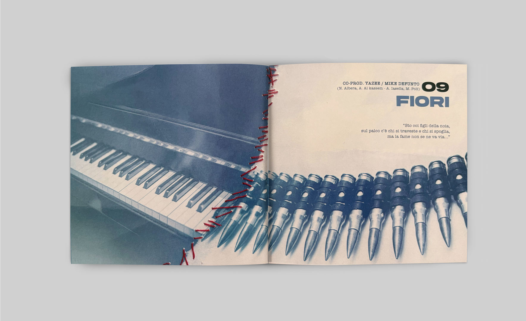 Outsider — booklet, Fiori