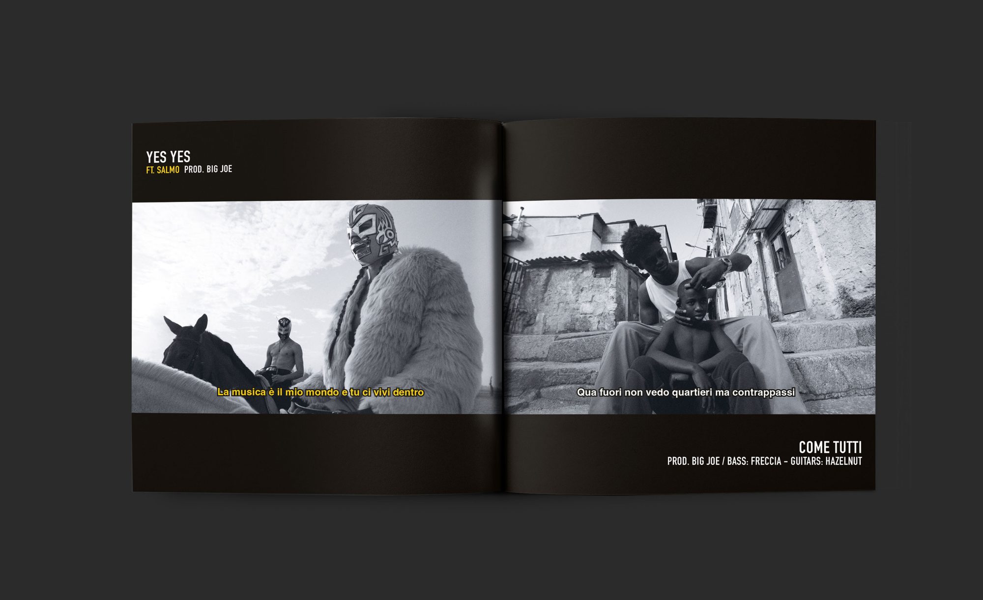 Sedicinoni — booklet, Yes Yes / Come Tutti