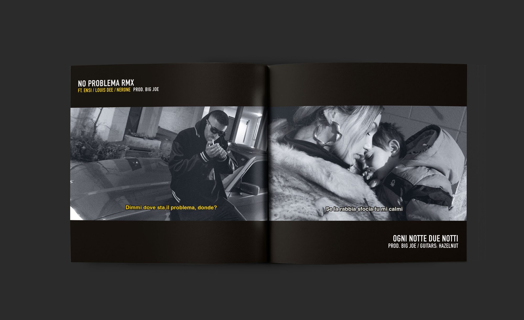 Sedicinoni — booklet, No Problema RMX / Ogni Notte Due Notti