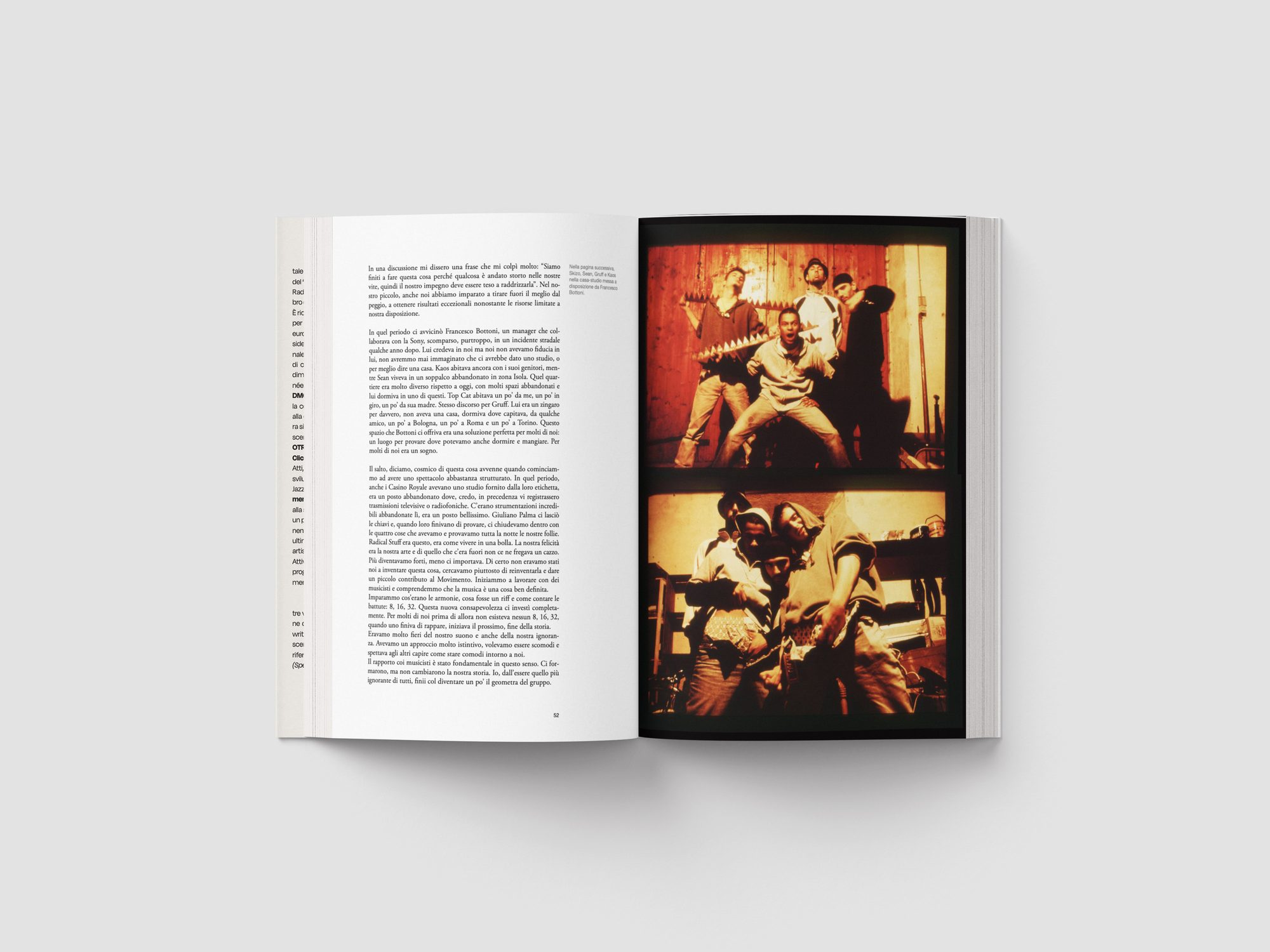 Start From Scratch — doppia pagina fotografica, p.52