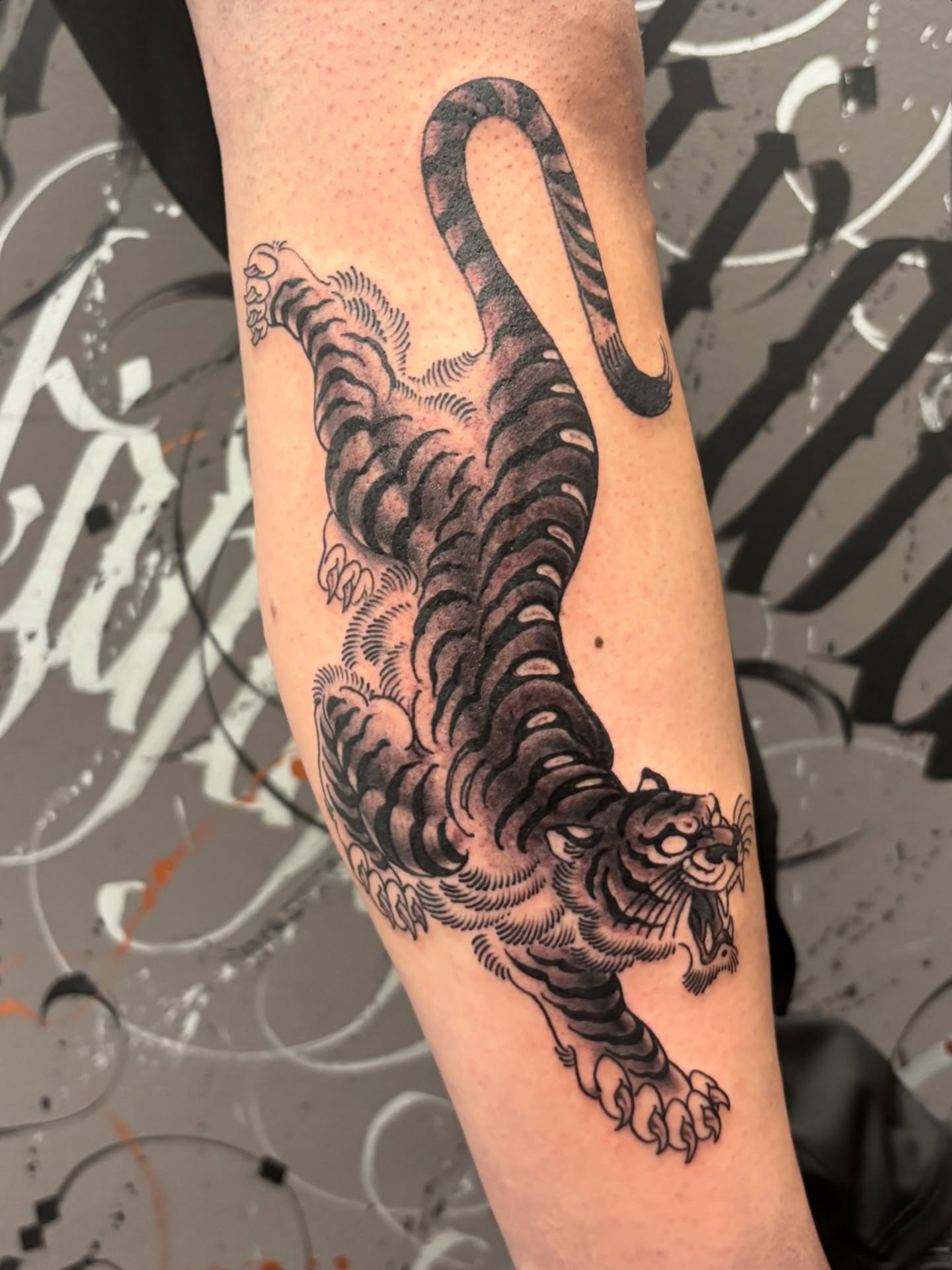Tattoo — testa di Ganesh, schiena intera